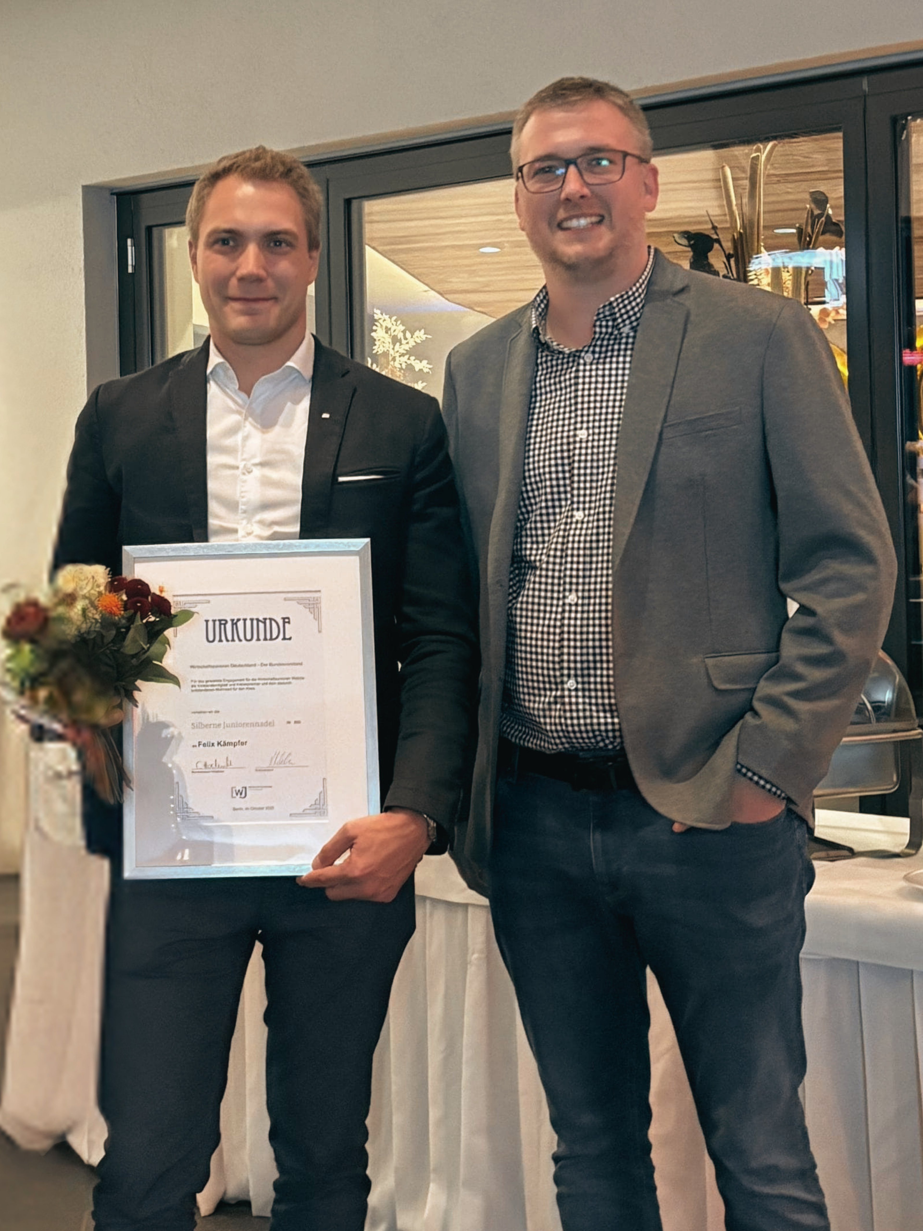 Christopher Reitz und Felix