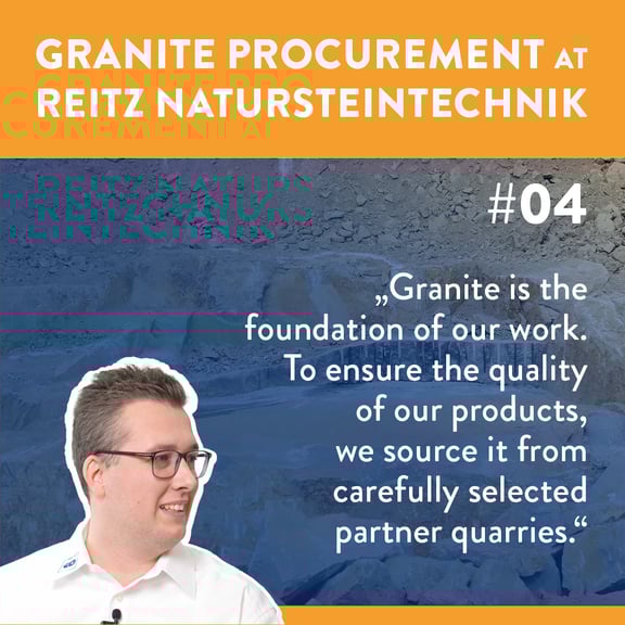 Podcast preview episode 4: Granite procurement at REITZ Natursteintechnik.