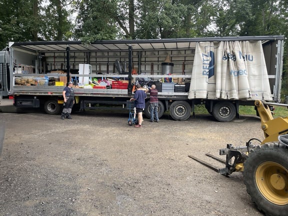 Zeltlager Unterstuetzung