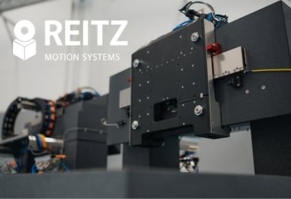 Detail shot of a motion system