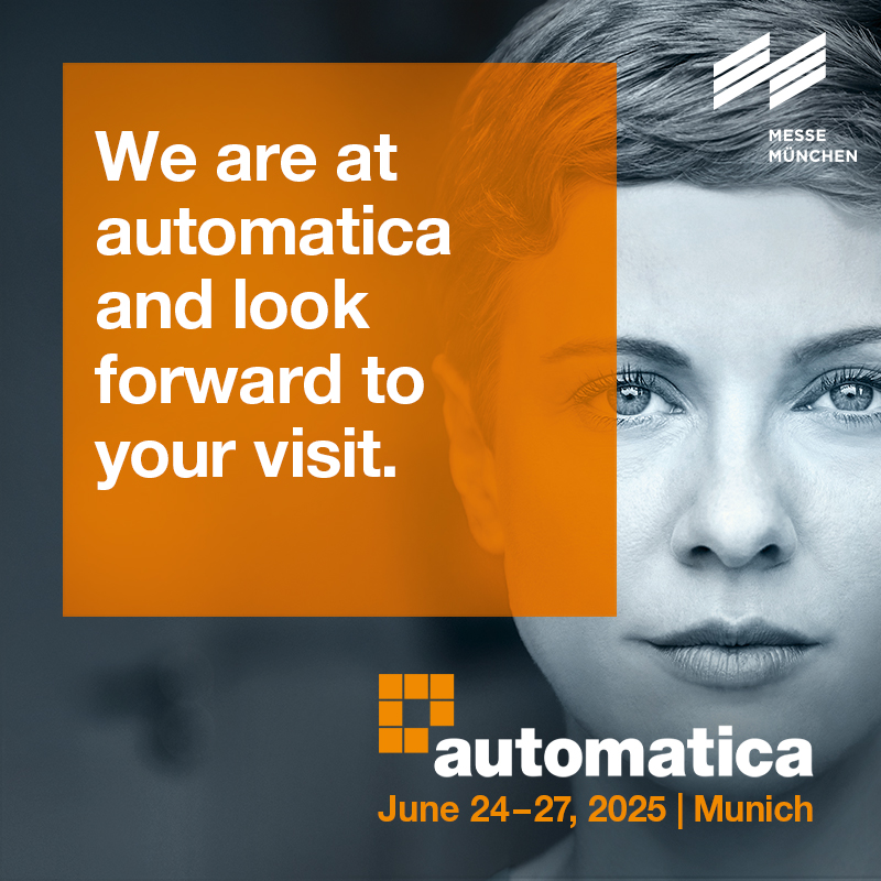 We are at automatica in munich